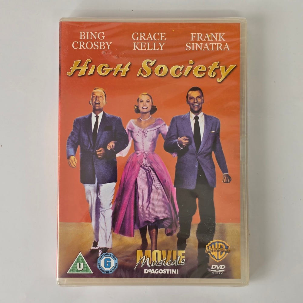 High Society DVD Bing Crosby Grace Kelly Frank Sinatra New Musical‎ Warner Bros